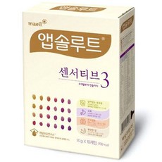 매일유업 앱솔루트 센서티브 스틱분유 3단계, 10개, 1개