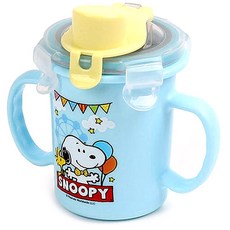 락앤락 놀이공원 스텐 쉐이크양손물통, 스누피, 270ml, 1개