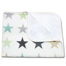 COtton REPUBLIC 孩童棉質印花毯, 星星款