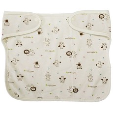 Lohan Mom's Organic 棉質印花圍兜, 混色, 1個