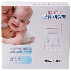 맘스베이비 지퍼밀폐형 모유저장팩, 30매, 1개
