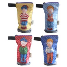 CUTE ECO 防水復古可愛奶瓶袋 A款, 男孩款(隨機出貨)