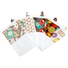 Coney Island 男童拼接圖案印花掛繩毛巾組 H款, 1個