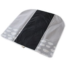 MOM TO BEE 親膚尿布墊, 灰色 雲朵款