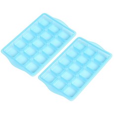 맘앤톡 이유식 냉동 보관용기, 블루, 2개