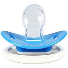 i-nounou 鍊夾型安撫奶嘴 第1階段, 藍色, 1個