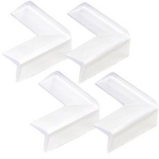 aguard L型防撞角, 透明, 4個