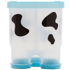 바실릭 분유케이스 3칸(D145), 화이트블루, 1개