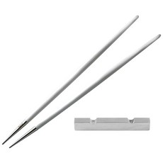 Cutipol 筷子套組 白色, 白色的, 1雙筷子+1P筷架