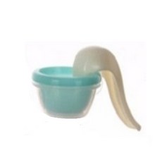 PLORA 手動哺乳器把手頭, 薄荷綠, 1個