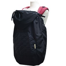 AGA ZAMZAM 四季通用孩童保暖肩背帶, 黑色