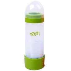 奶瓶 250ml, 綠色, 1個