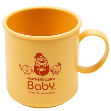 MOTHER'S CORN 孩童學習馬克杯, 黃色, 1個