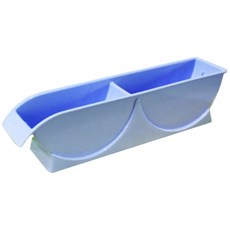 엔플라스틱 접시정리대 블루, 1개