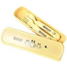 오르코 옥수수 스푼포크 케이스 세트, 1개