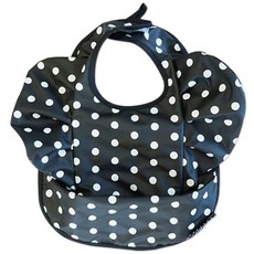 Namo 吃飯圍兜, 黑色, 1個, 1組