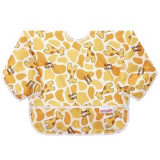 A.Plum 印花長袖防水圍兜, SU007, 1入