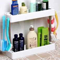 Plus Living 多功能收納盒 2 階段, 白色的, 1個