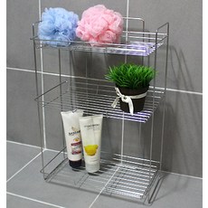 Nature Living 不鏽鋼迷你置物架 3層, 單品, 銀