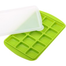 블룸엣홈 실리콘 양념큐브 15구, 그린, 1개, 1개