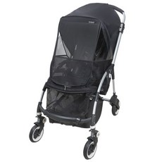 Manito 孩童推車用網罩 Bugaboo Bee plus專用, 黑色, 1件