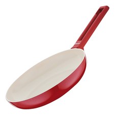 베른데스 알루컬러 인덕션프라이팬 레드, 28cm, 1개