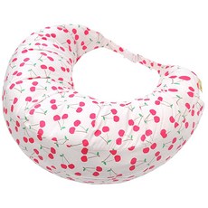 아이스크림페어리 임산부용 바디필로우 수유쿠션 D자형, 스윗체리