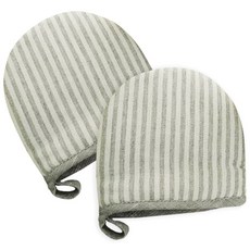 Houmming 克勞德亞麻廚房手套, 灰色, 2個