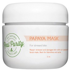 Real Purity 페이셜 마스크, 60g, 1개, Papaya, 1개입