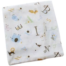 [코튼리퍼블릭] 2중 거즈이불, 알파벳애니멀
