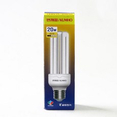 번개표 삼파장 형광램프 EFTR20EX-L, 전구색, 2개