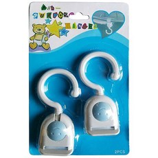 베베랑 유모차걸이, 화이트, 2개입, 1개