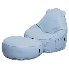 누크빈백M 어린이소파 풀패키지(빈백+스툴)