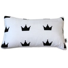 따숨 왕관 베개커버, 블랙왕관