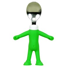 headchefs 孩童造型矽膠湯匙, 1入