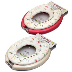 아폴로 캐릭터 유아겸용 변기커버 U형, 랜덤 색상, 1개