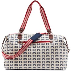 PINKLINING 蝴蝶結印花手提肩背包, 乳白色