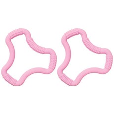 닥터브라운 소프트링 치발기, 핑크, 2개