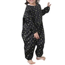 Plie 全身藝術禮服 通用型 Green Star S, 黑色的, 1 個