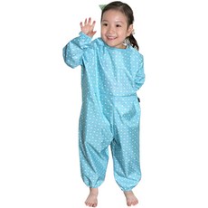 Plie 全身藝術禮服 Normal Heart Polka Dots L, 1 個, 天空