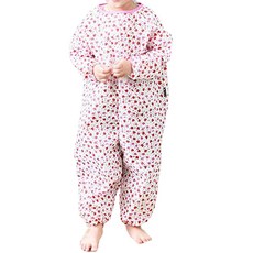 Plie 一般型全身藝術禮服草莓圖案M, 粉色的, 1 個