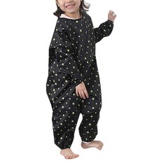 Plie 全身藝術禮服拉鍊綠星 L, 黑色的, 1 個