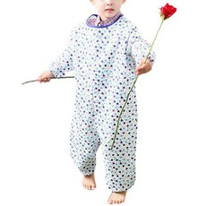 Plie 全身藝術禮服拉鍊式草莓圖案 L, 藍色, 1 個