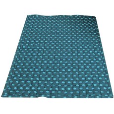 홈스맘 유아용 순면 패드겸 카페트, 도트블루, 1개