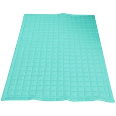 홈스맘 유아용 순면 패드겸 카페트, 민트, 1개