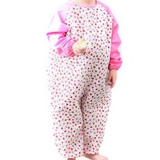 Plie 全身藝術禮服（拼色拉鍊款）_草莓紋, 粉色的