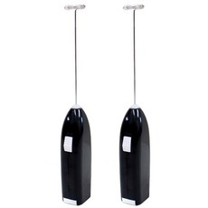 버블 자동 미니거품기, 블랙, 4개입