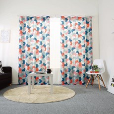 Sunil窗簾 Minimal, 珊瑚
