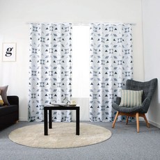 善日窗簾 線簾, 灰色