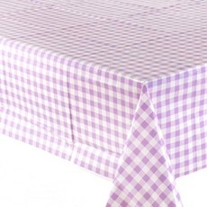 파티팡 비닐 테이블보, 라벤더, 210 x 110 cm, 1개, 1개입
